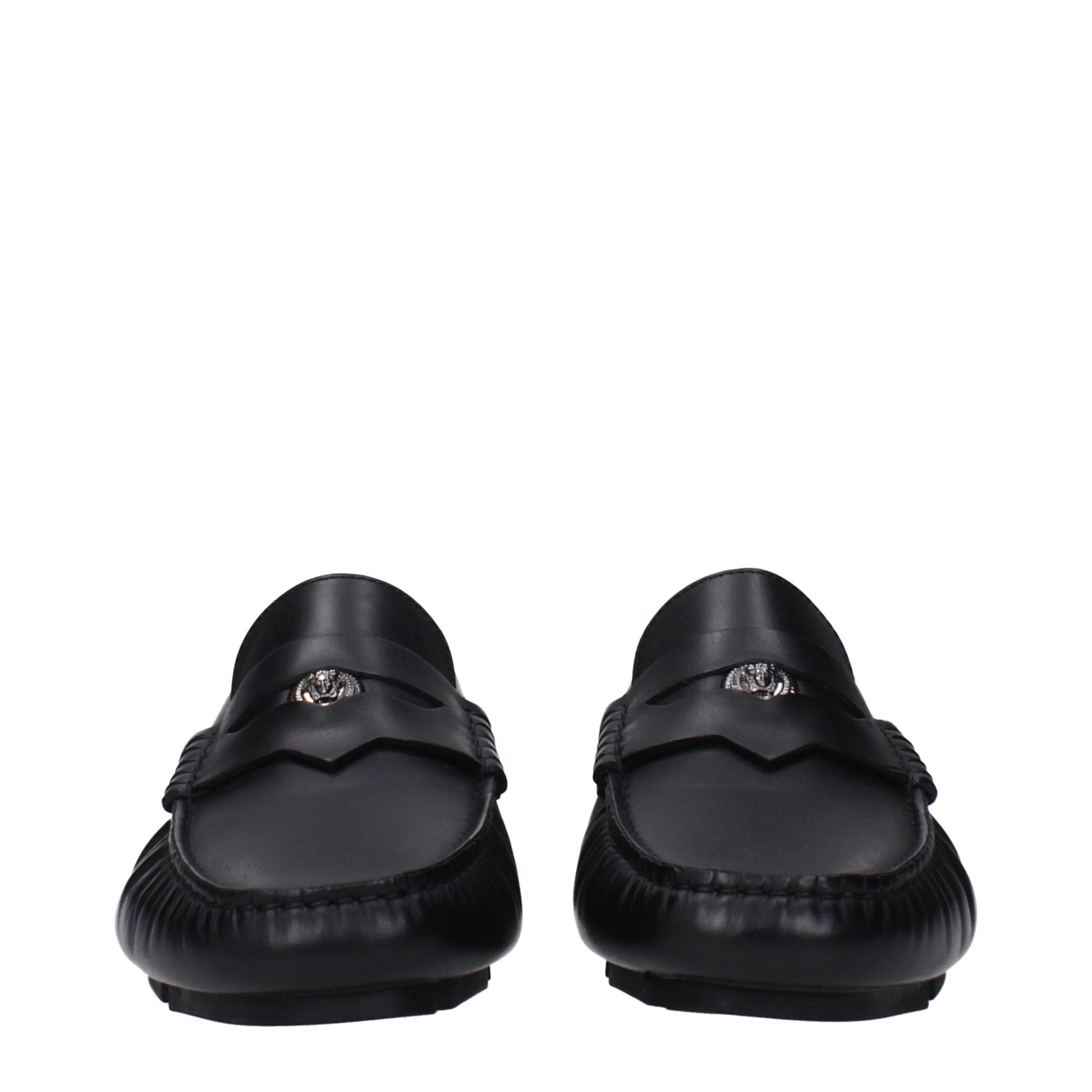 Black Leather Loafer
