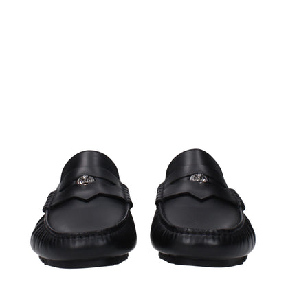 Black Leather Loafer