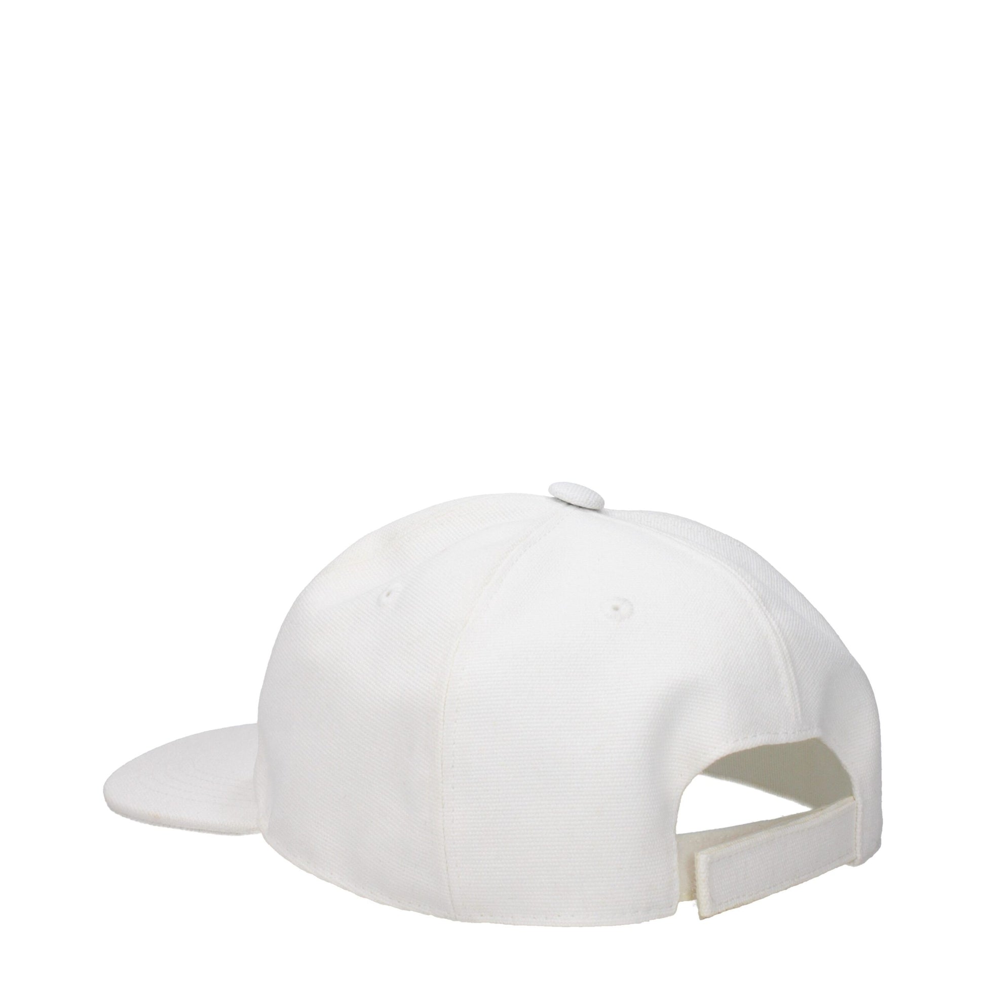 White Cotton Caps (Baseball Hat)