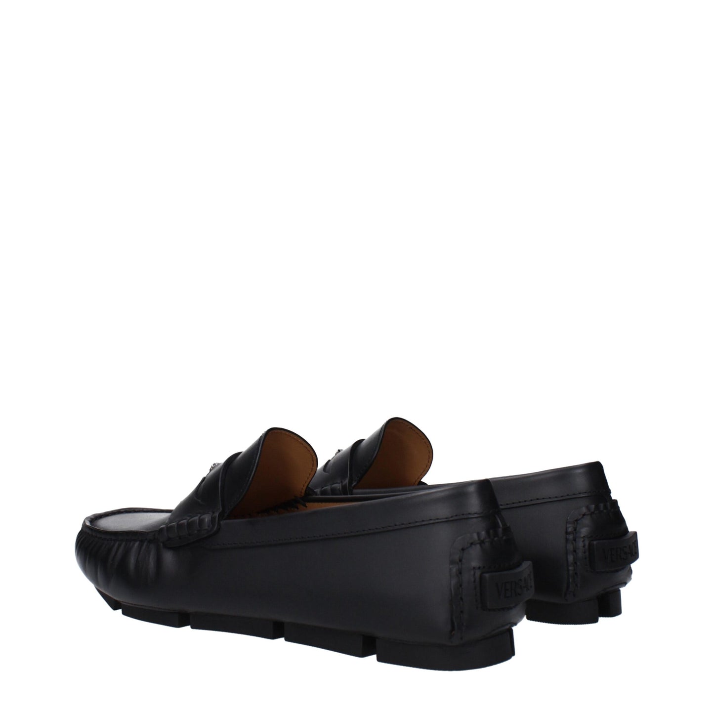 Black Leather Loafer