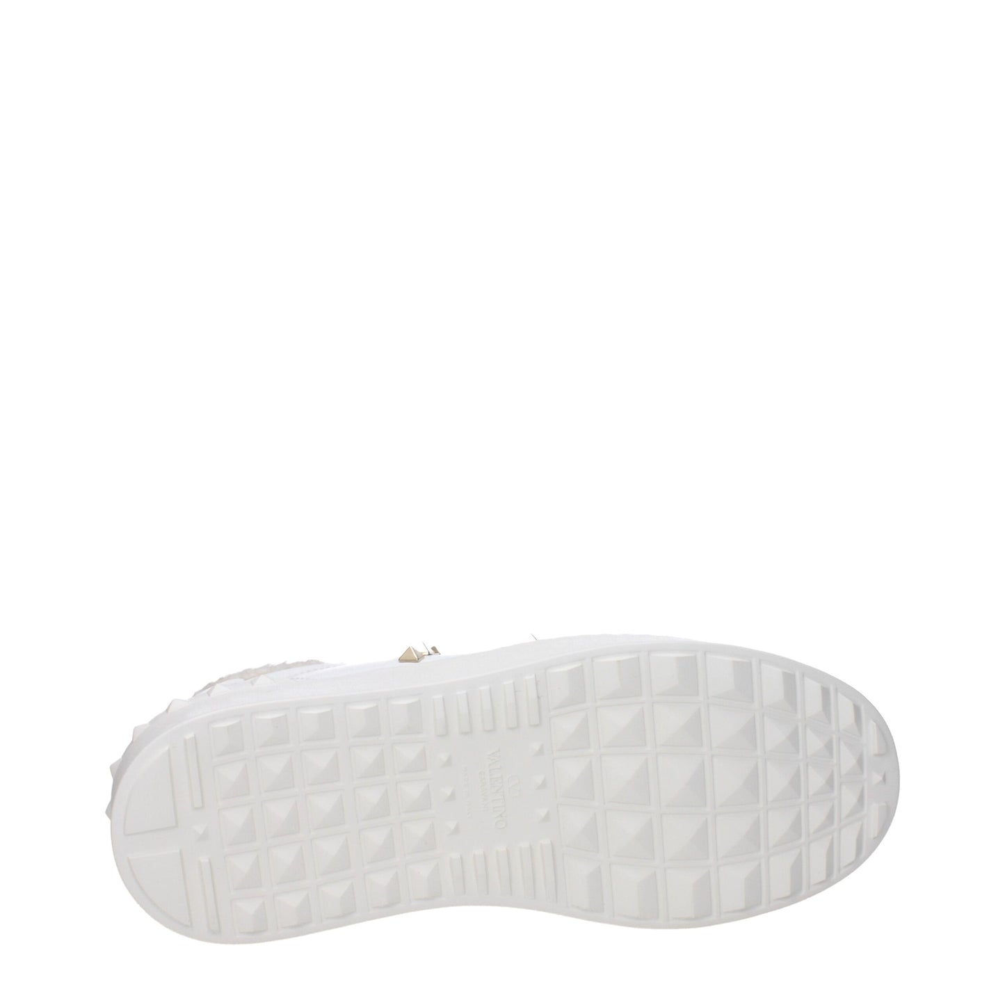 White Leather Platform Sneakers