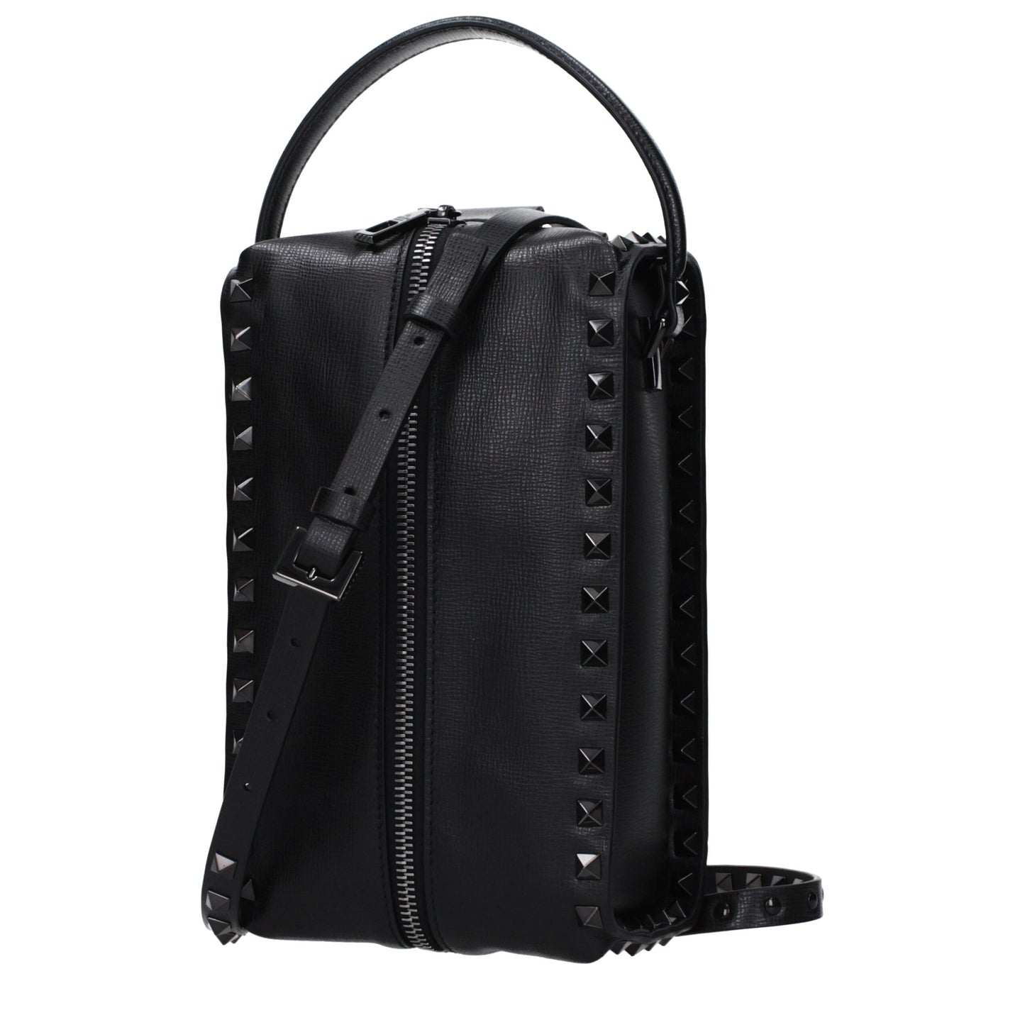 Black Leather Clutch Bags