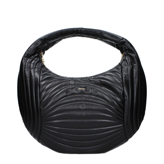 Bolso de piel negro
