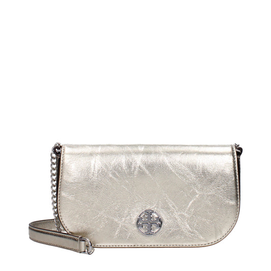 Gold Leather Crossbody Bags