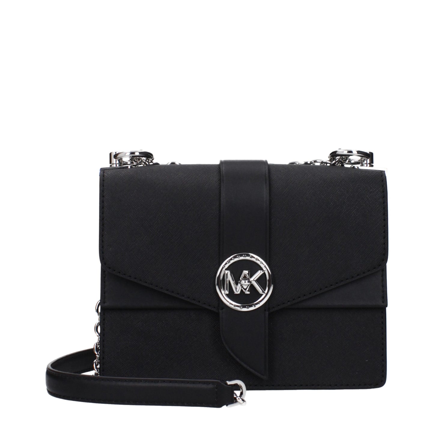 Black Leather Shoulder Bag