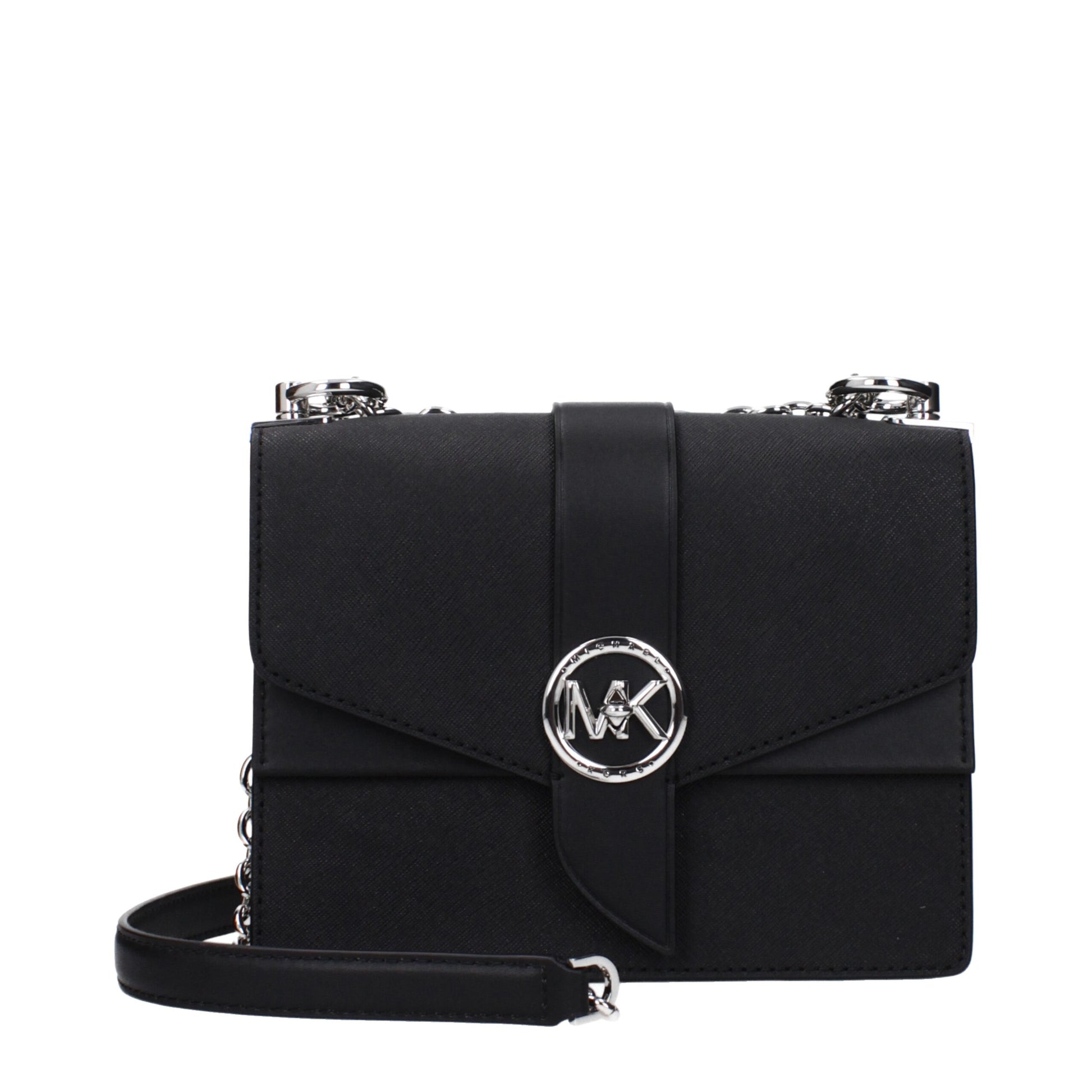Black Leather Shoulder Bag