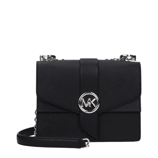 Black Leather Shoulder Bag