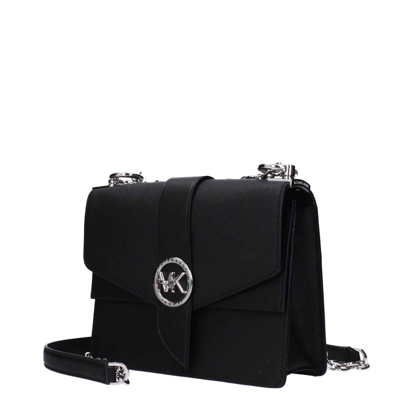 Black Leather Shoulder Bag
