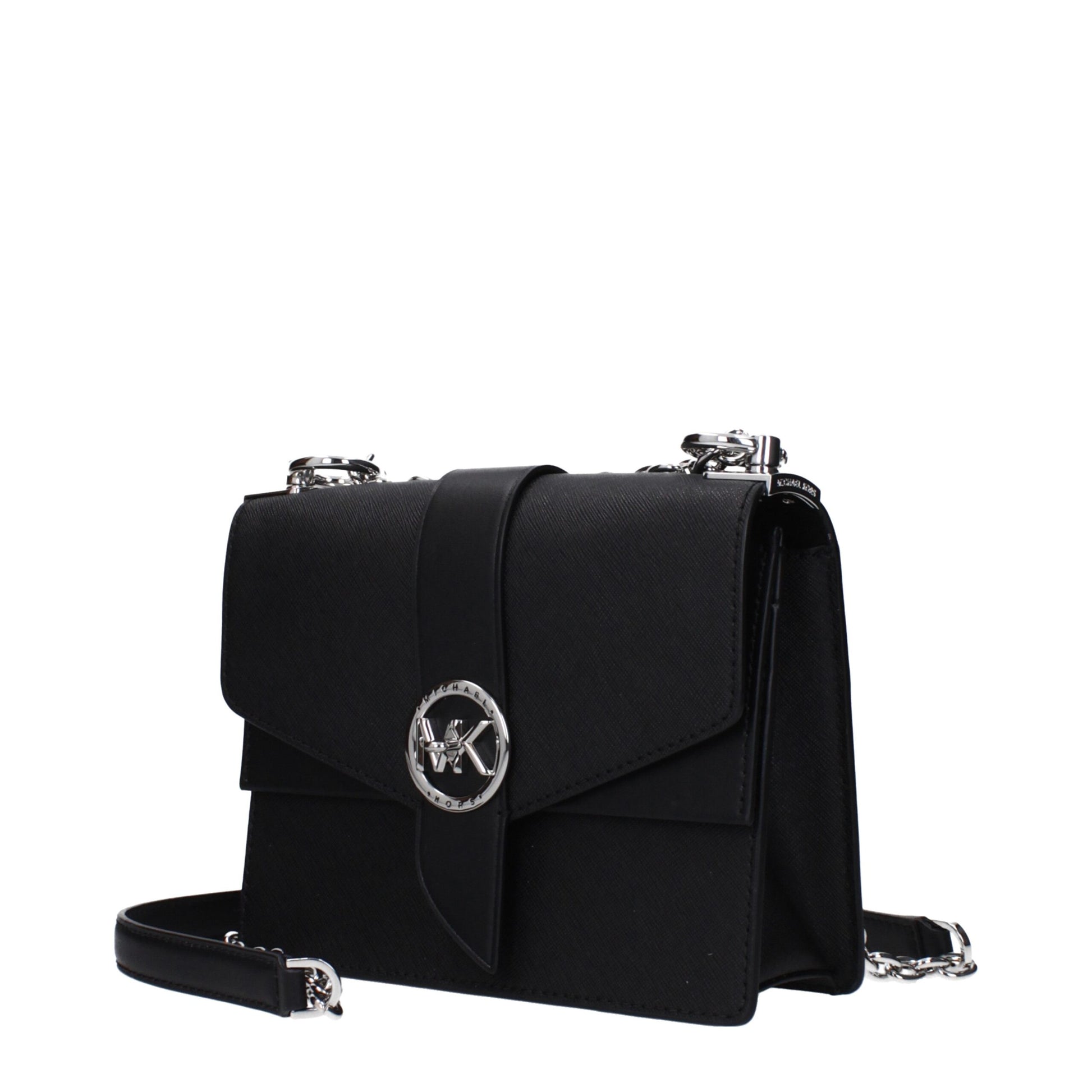 Black Leather Shoulder Bag
