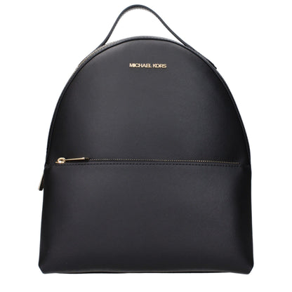 Black Leather Backpacks