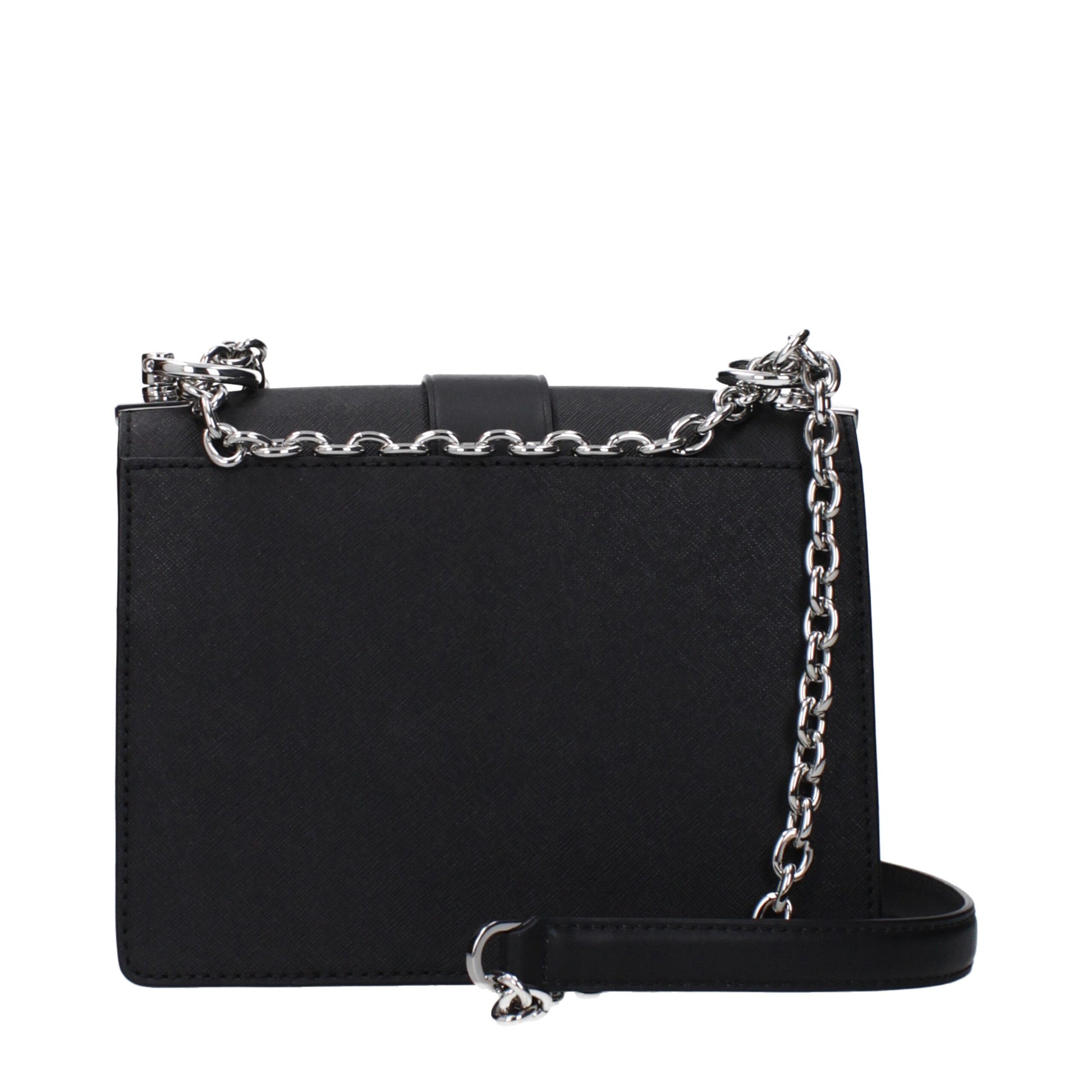 Black Leather Shoulder Bag