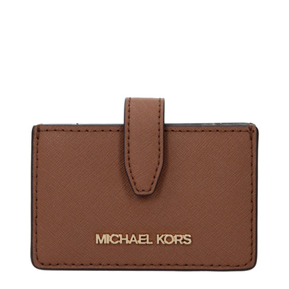 Brown Leather Cardholders