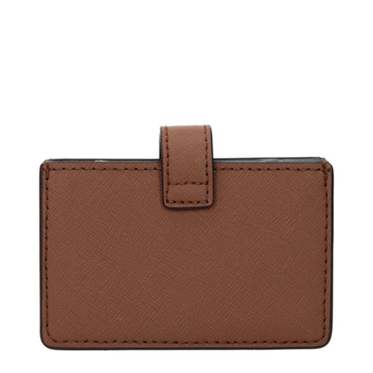 Brown Leather Cardholders