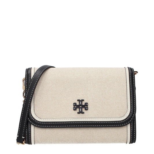 Beige Fabric Clutch Bags