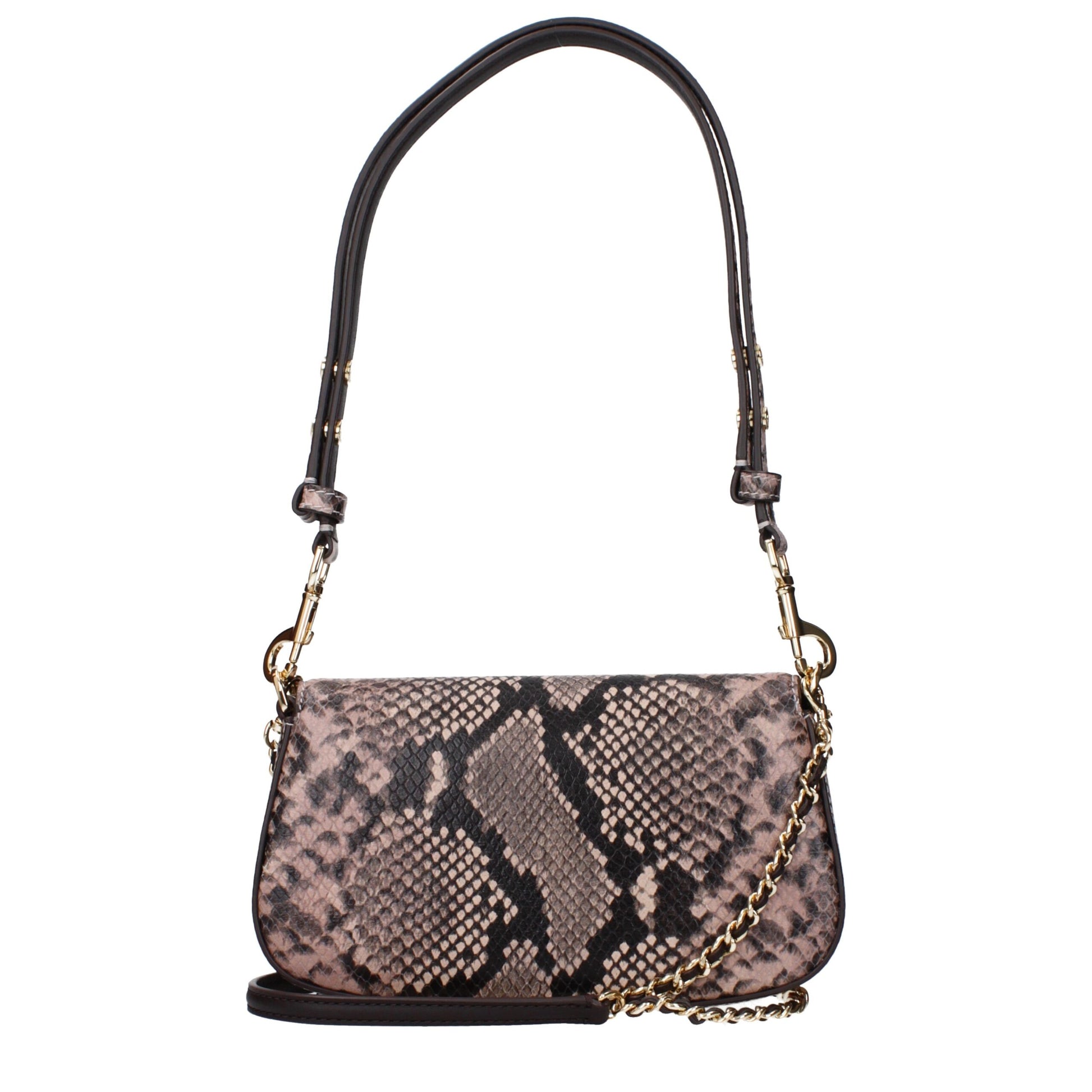 Pink Leather Shoulder Bags