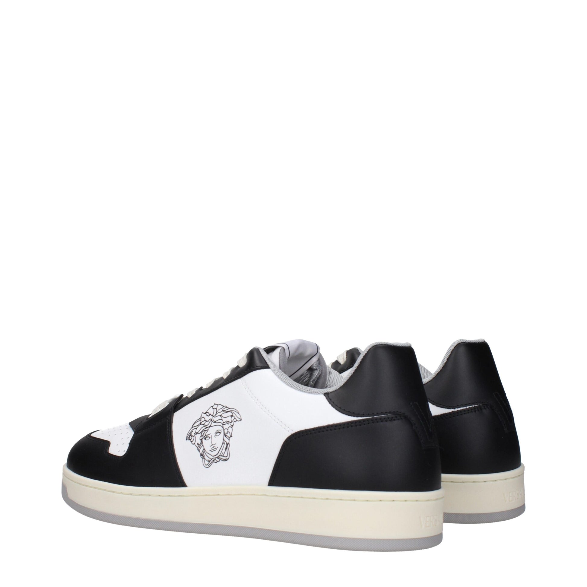 White Leather Low Tops