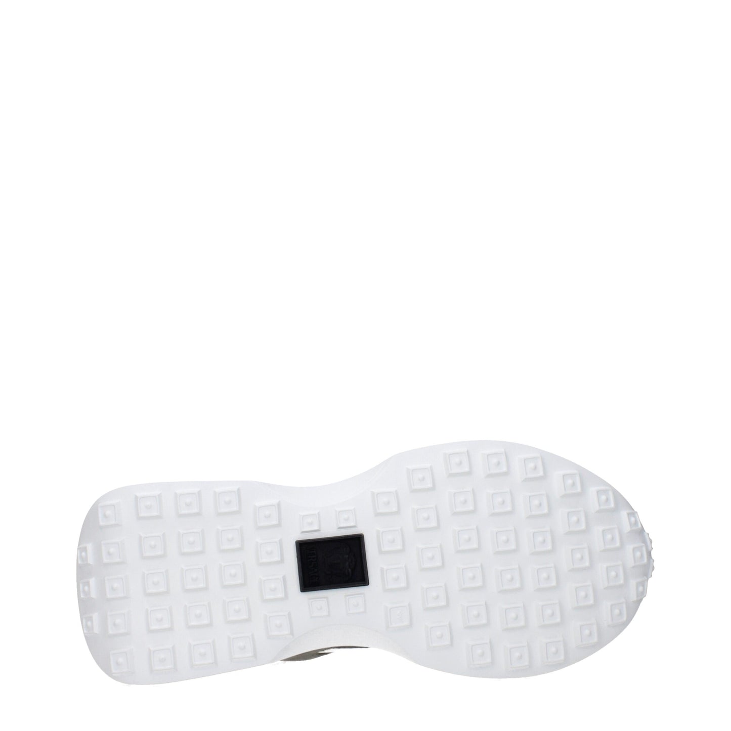 White Fabric Sneakers