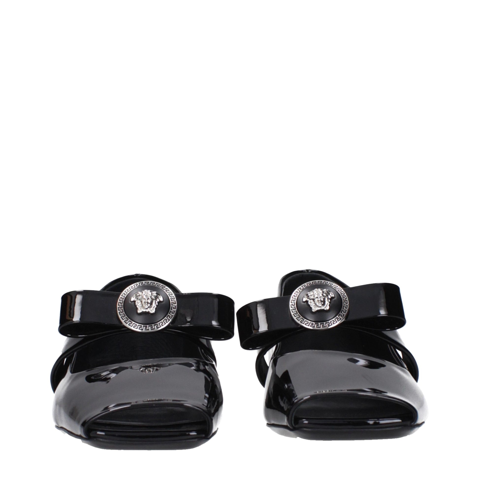 Black Leather Ballet Flat