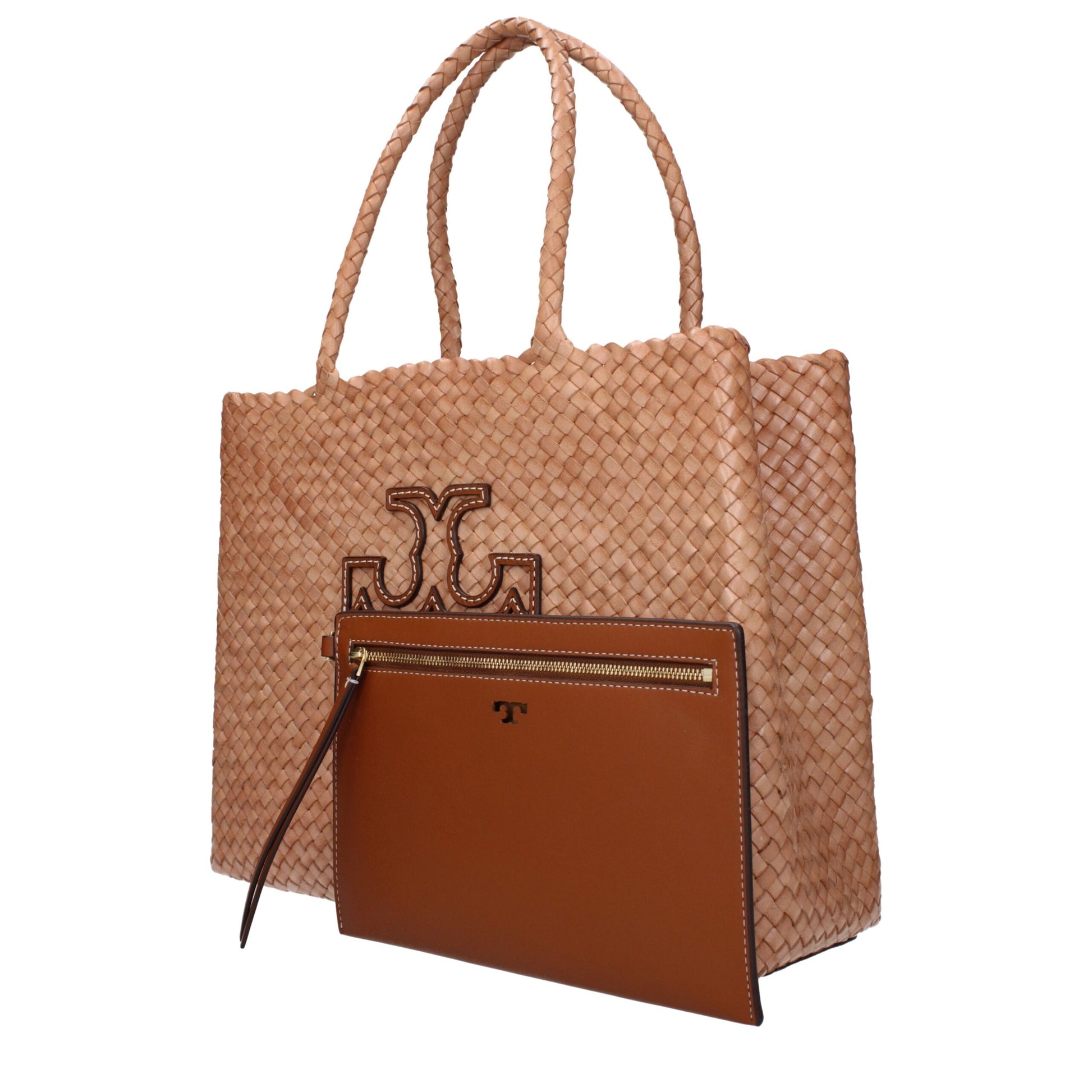 Pink Leather Shoulder Bags