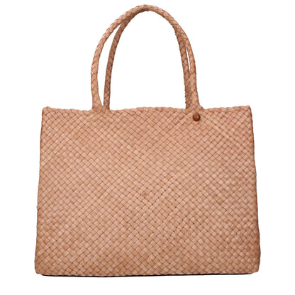 Pink Leather Shoulder Bags