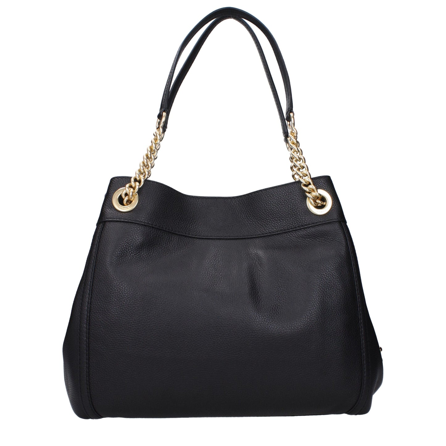 Black Leather Shoulder Bag