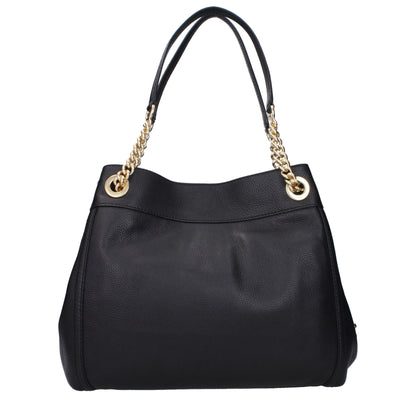 Black Leather Shoulder Bag