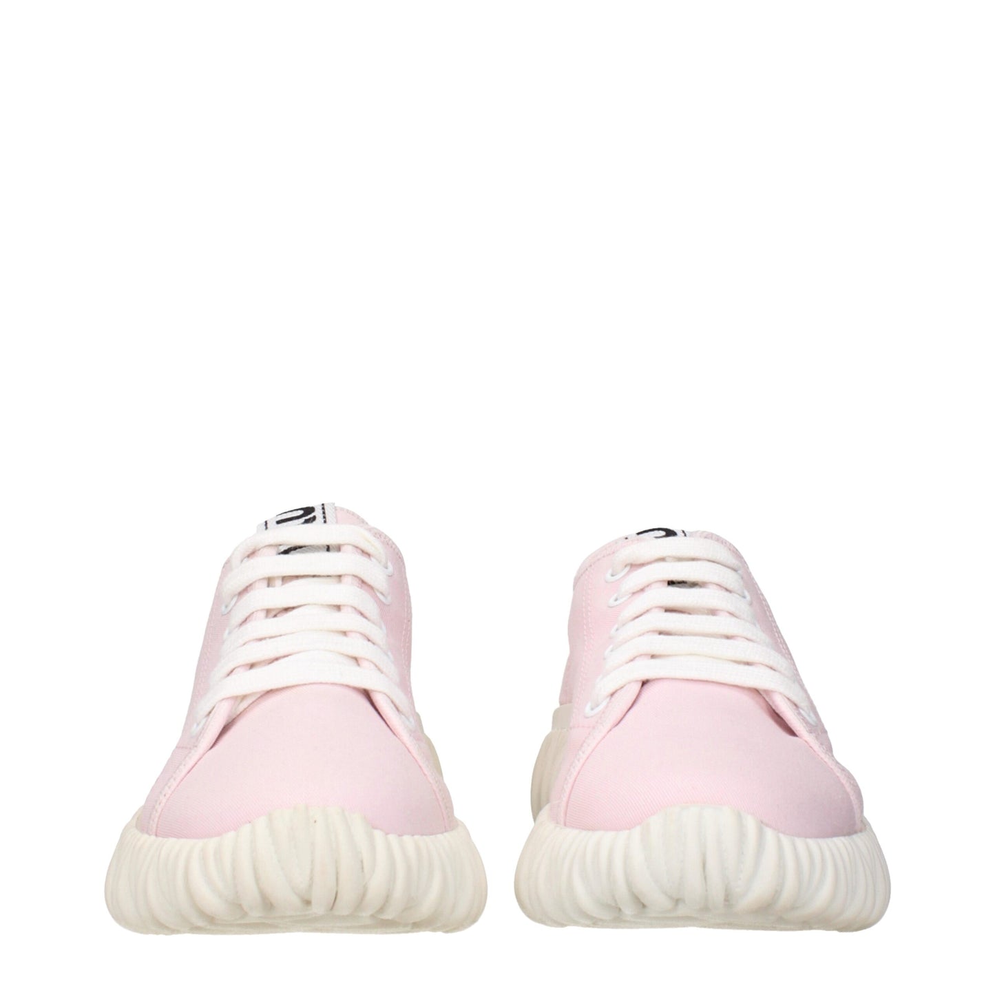 Pink Fabric Low Tops