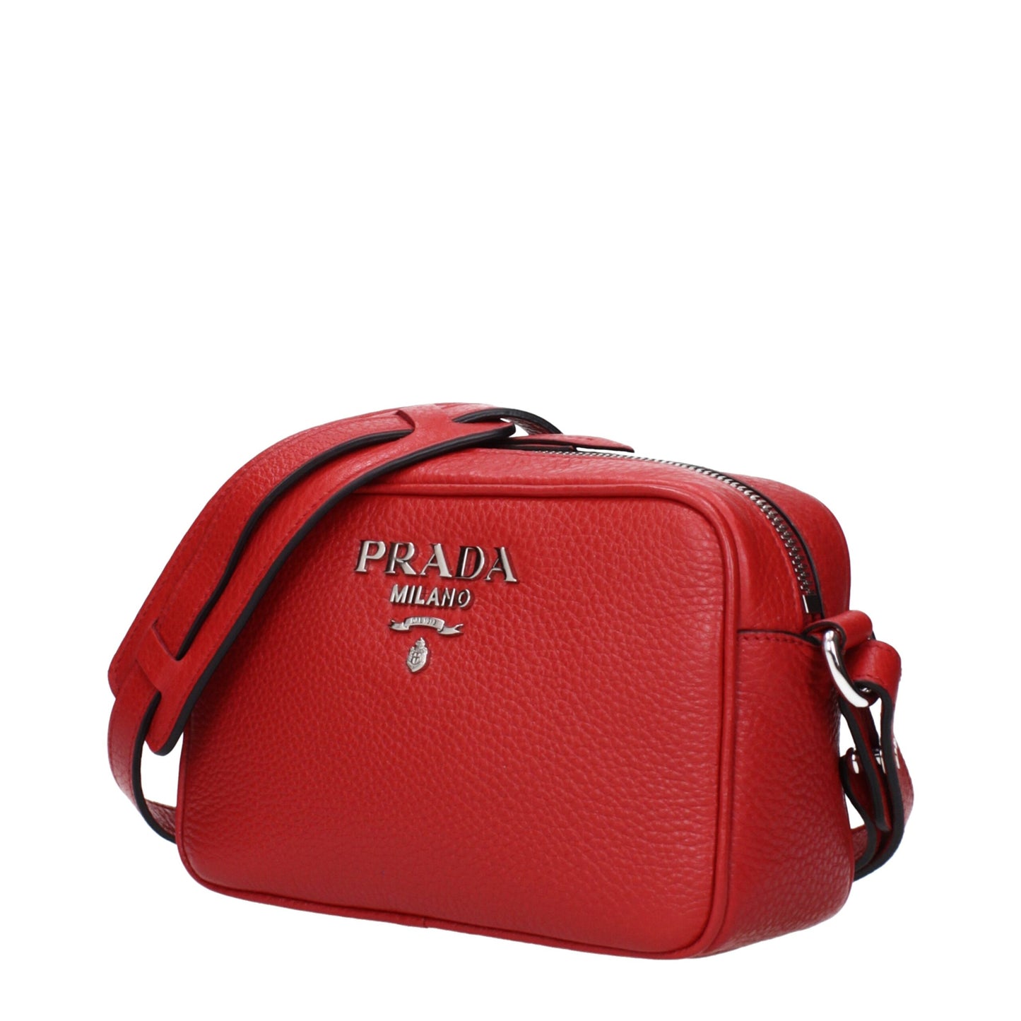 Red Leather Crossbody Bag