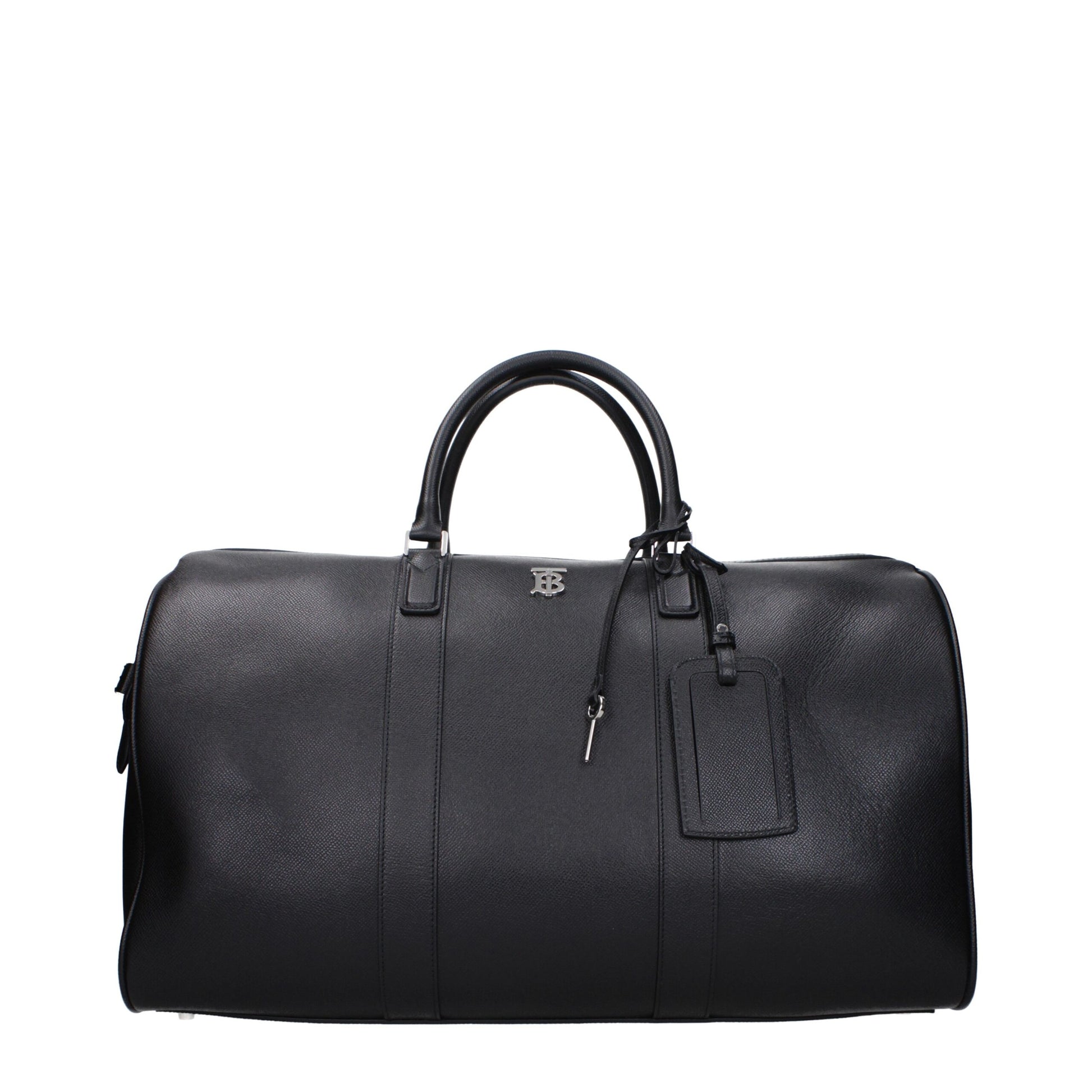 Black Leather Luggage And Travel