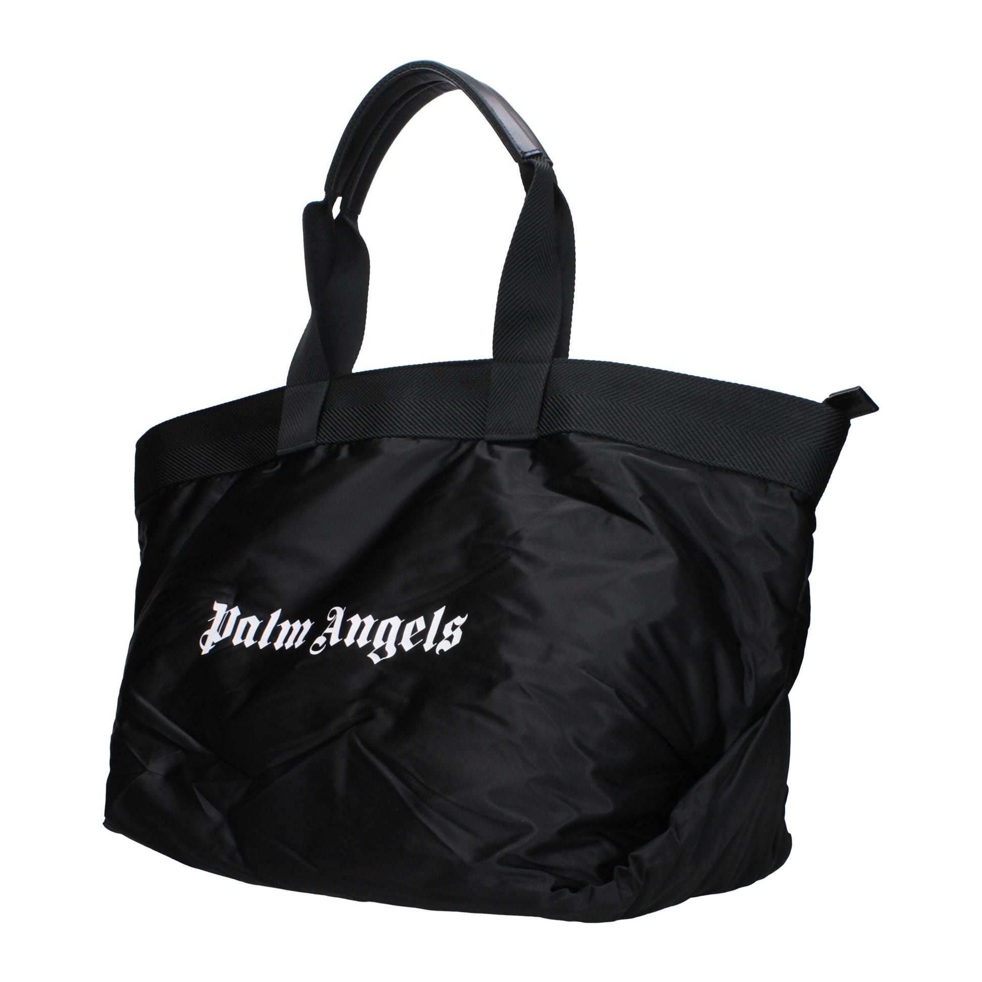 Black Fabric Shoulder Bags