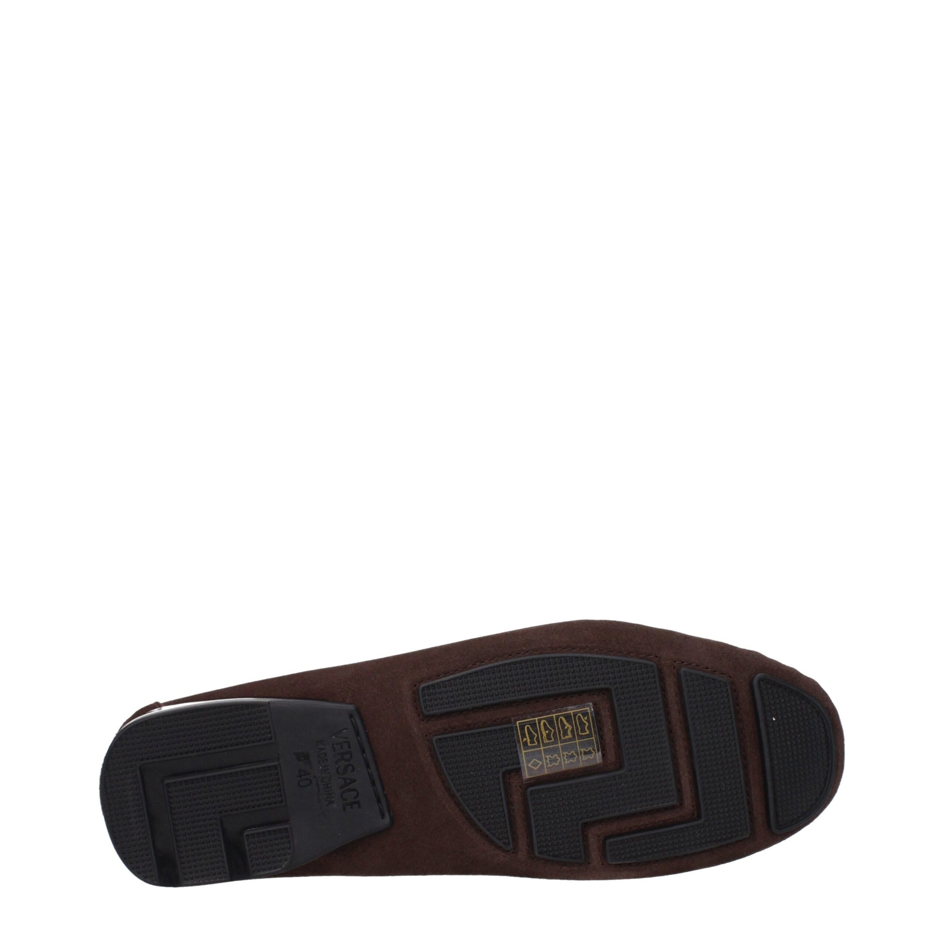 Brown Leather Slip-On Loafers