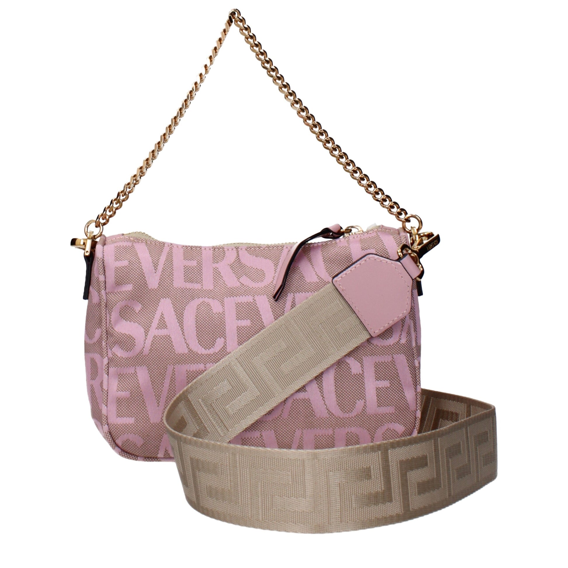 Pink Fabric Handbags