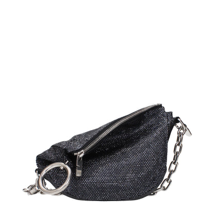 Black Leather Shoulder Bag