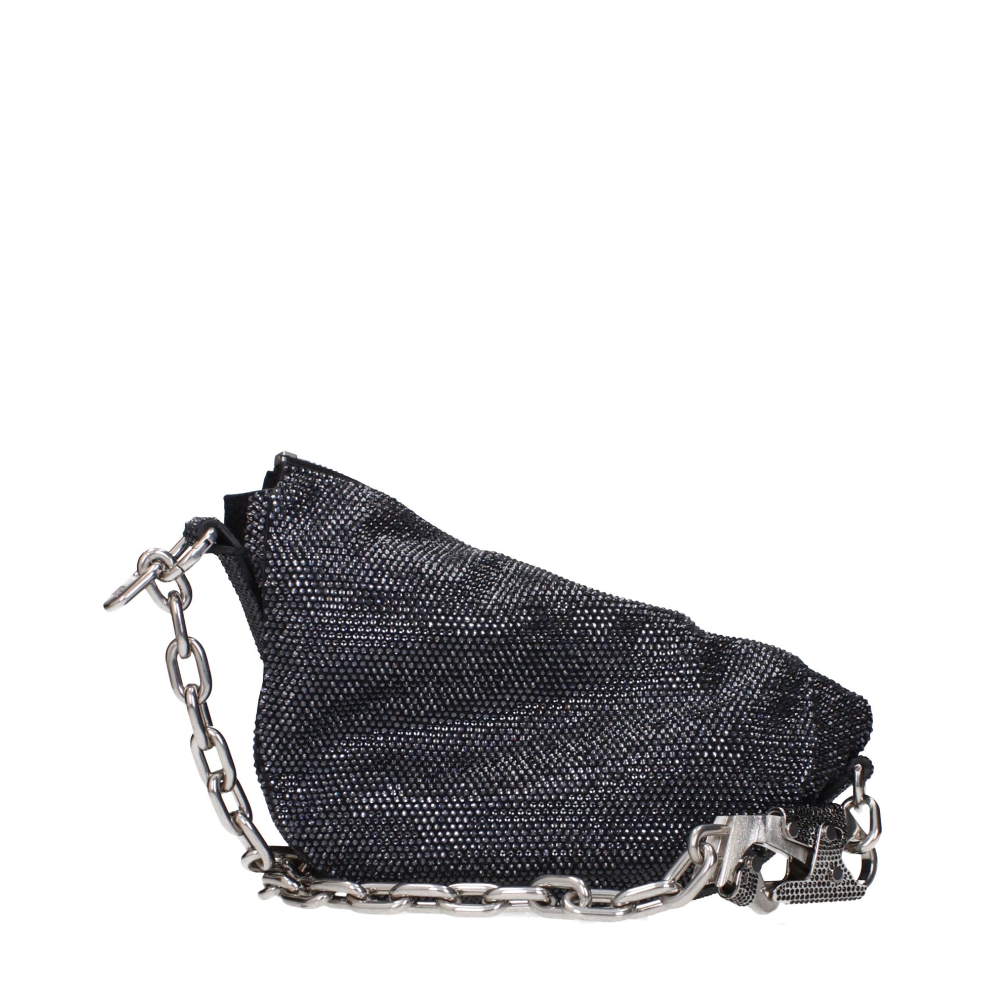 Black Leather Shoulder Bag