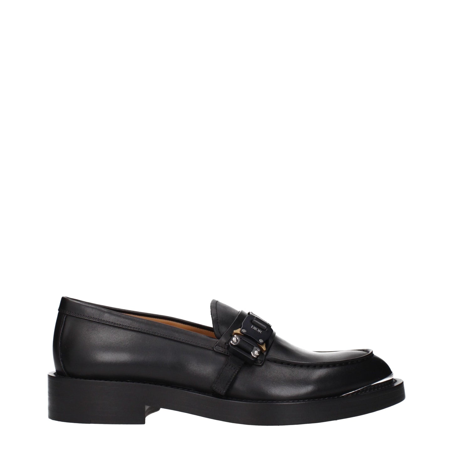 Black Leather Loafer