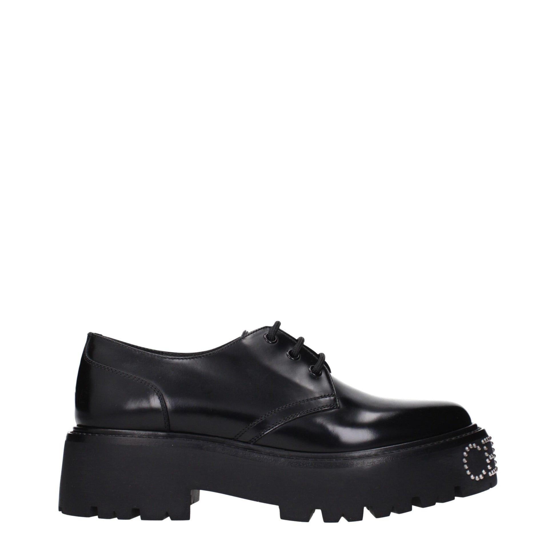 Black Leather Oxfords And Derby