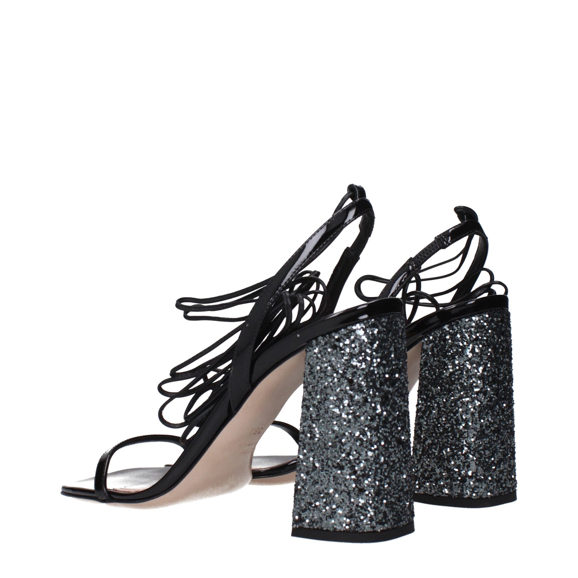 Black Leather Sandal