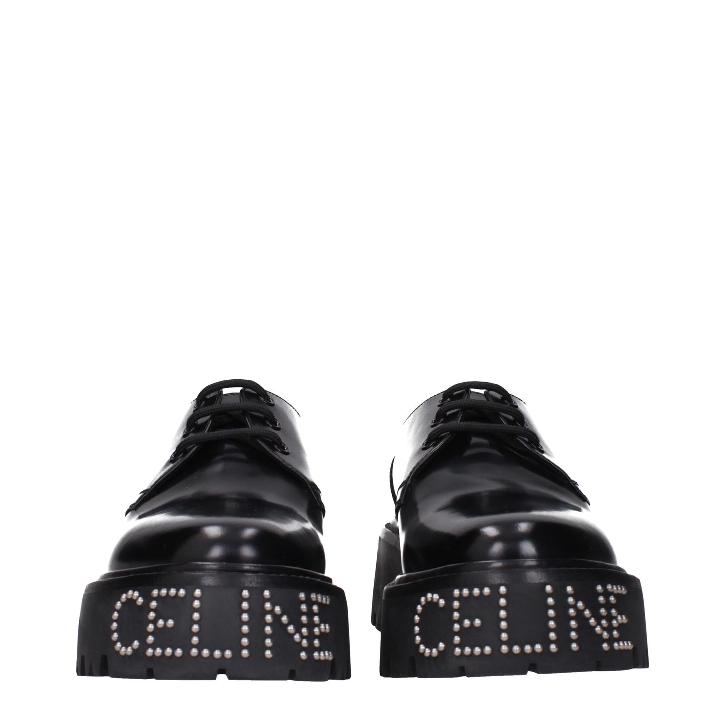 Black Leather Oxfords And Derby