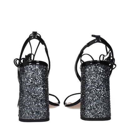 Black Leather Sandal