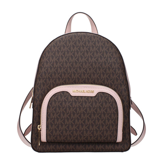 Brown Fabric Backpacks