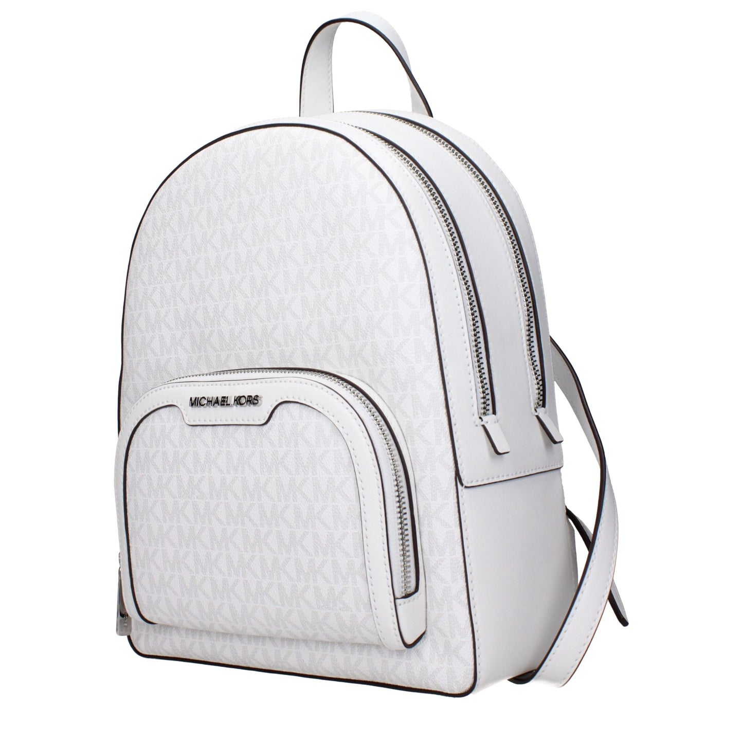White Fabric Backpack
