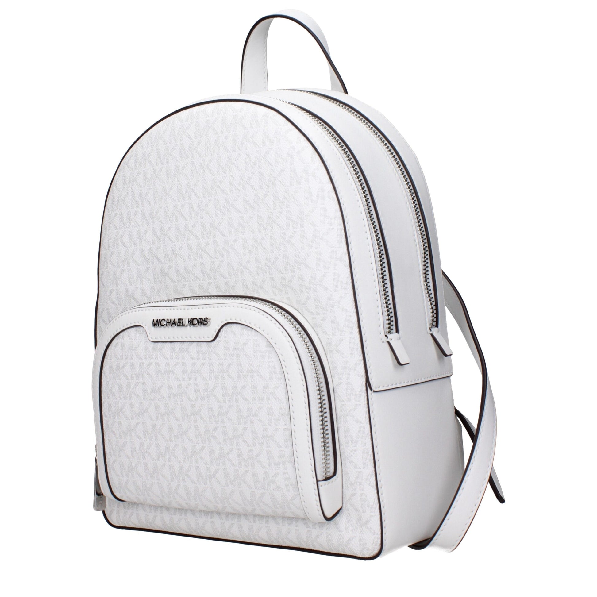 White Fabric Backpack
