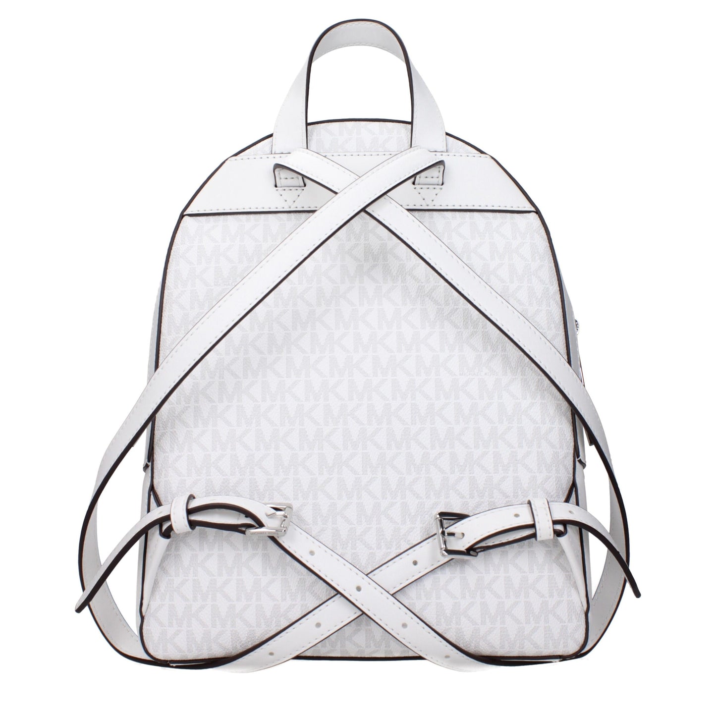 White Fabric Backpack