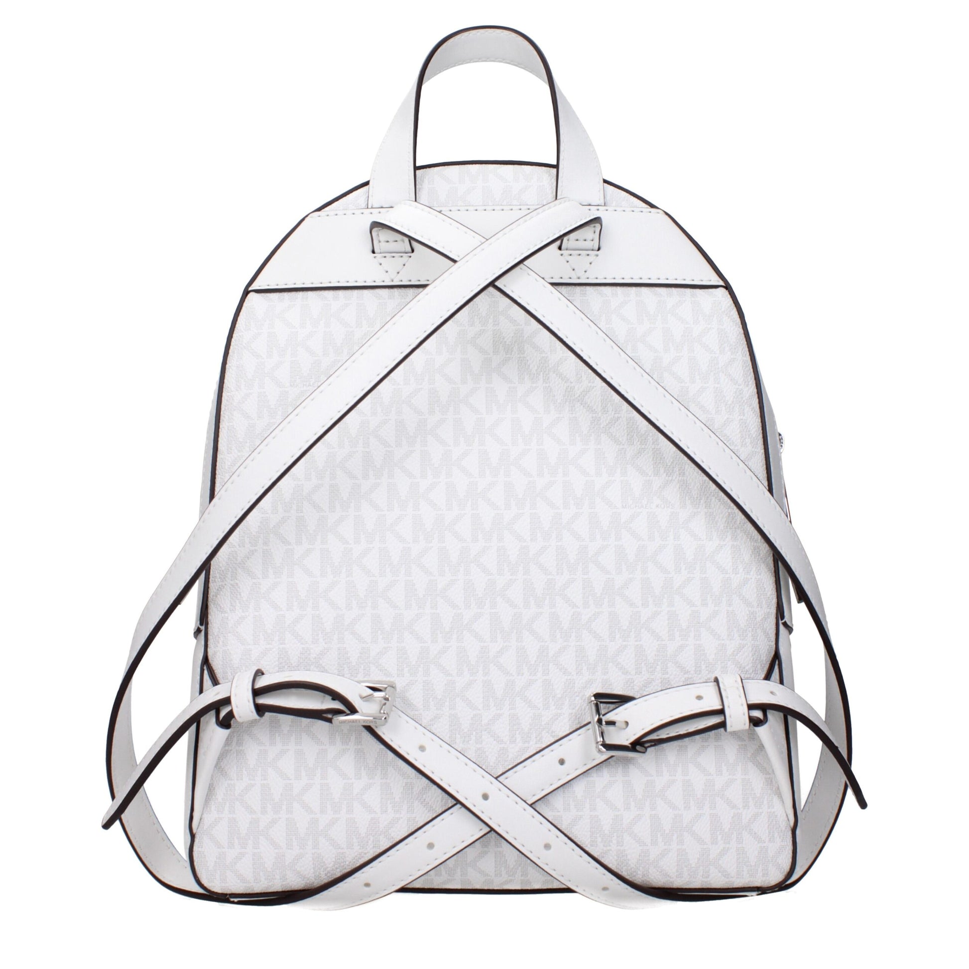 White Fabric Backpack