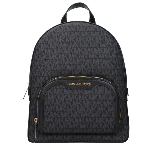 Black Fabric Backpacks