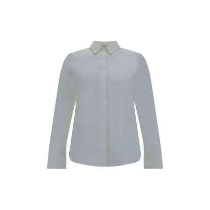 Shirt with iconic jewelry details