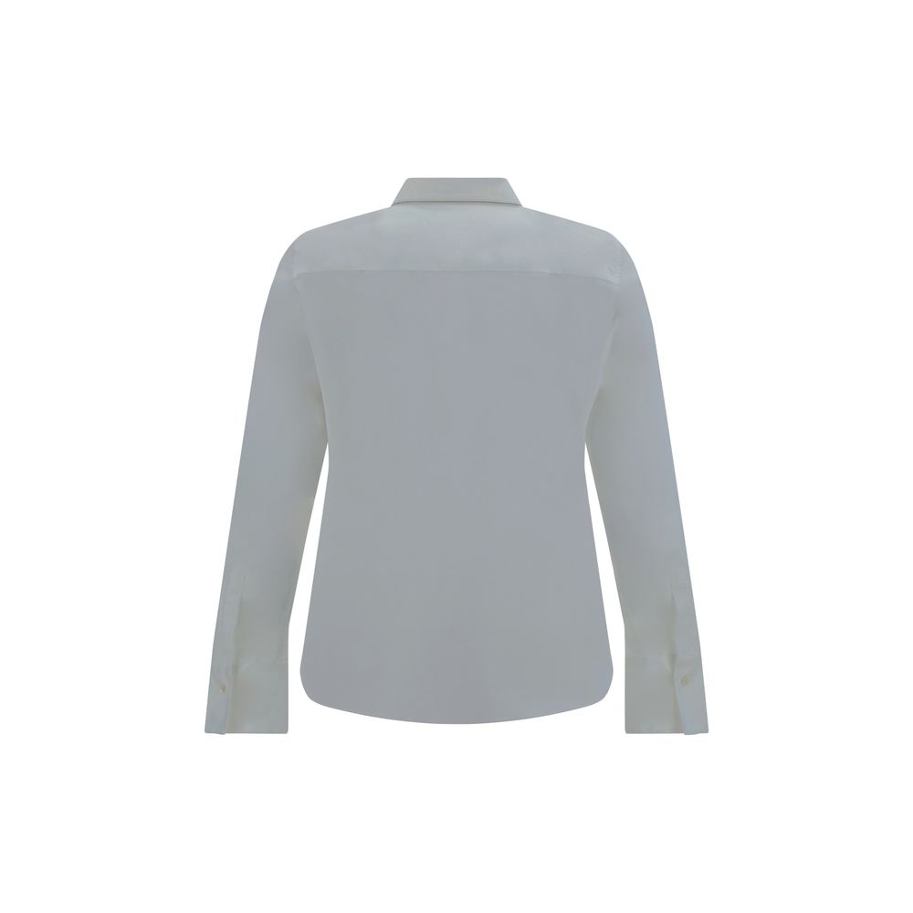 Shirt with iconic jewelry details