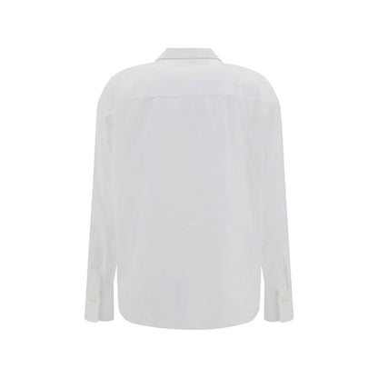 Shirt with iconic jewelry details