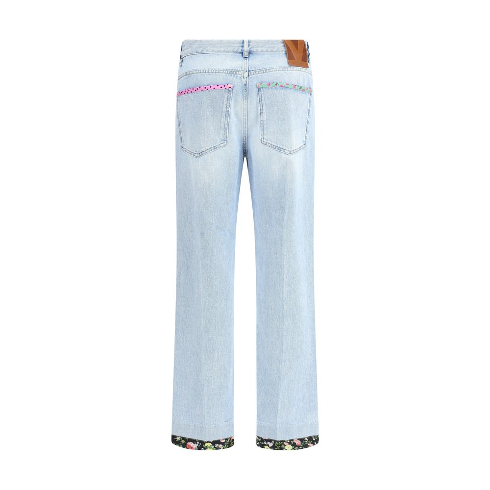 Floral edge Jeans