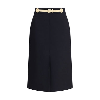 Belted midi Skirt